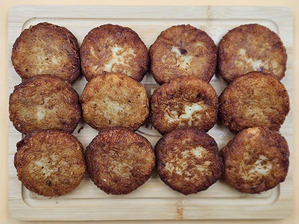 Potato Latkes Board - Small - 12 Latkes